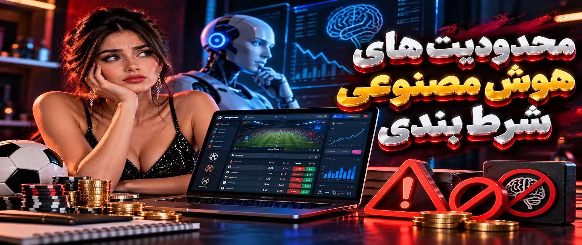 محدودیت های شرط بندی هوش مصنوعی