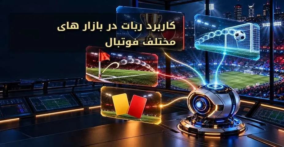 کاربرد ربات در بازارهای مختلف فوتبال